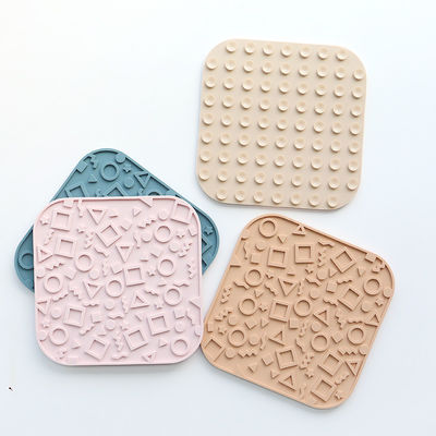 คุณภาพ  PAISEN Custom Silicone Pet Dog Lick Pad Mat Easy-to-Clean Suction Cups for Healthy Feeding of Dogs Cats Pet Bowls Feeders โรงงาน