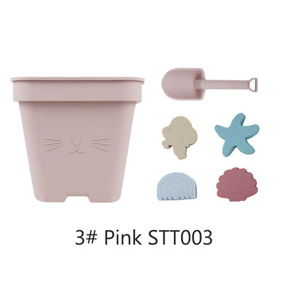 ขายส่งปลีก สีซิลิโคน ของเล่นเด็ก ชุดถังของเล่นชายหาด