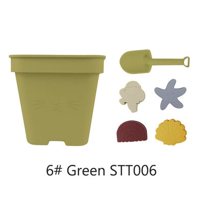 ขายส่งปลีก สีซิลิโคน ของเล่นเด็ก ชุดถังของเล่นชายหาด