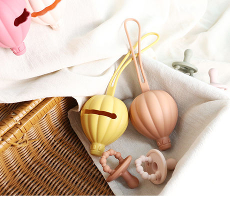 เคสจุกนมหลอกซิลิโคนบอลลูนอากาศร้อน, เคสใส่หุ่นจำลองเป็นมิตรกับสิ่งแวดล้อม OEM