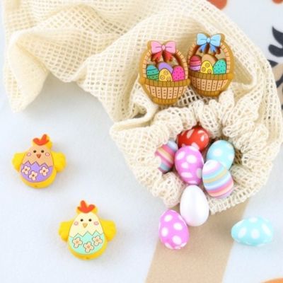 ลูกปัดซิลิโคน DIY รูปทรงไข่เคี้ยวได้สำหรับทำสร้อยคอ