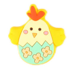 อาหารเกรดลูกปัดซิลิโคนไก่ไข่รูปกระต่ายสำหรับทำปากกา