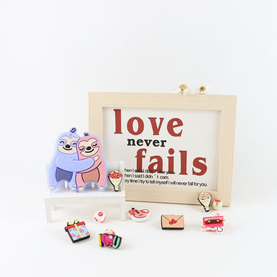 ลูกปัดซิลิโคนเครื่องประดับสีชมพูปลอดสารพิษสำหรับของขวัญเด็ก DIY