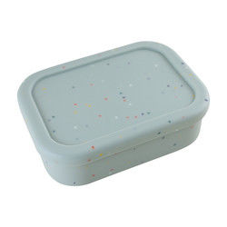 ภาชนะบรรจุอาหารกลางวันซิลิโคน 3 ช่อง, กล่องอาหารกลางวัน Bento ซิลิโคนแบบใช้ซ้ำได้ป้องกันการรั่ว