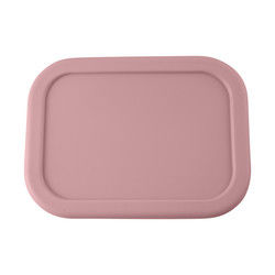ภาชนะบรรจุอาหารกลางวันซิลิโคน 3 ช่อง, กล่องอาหารกลางวัน Bento ซิลิโคนแบบใช้ซ้ำได้ป้องกันการรั่ว