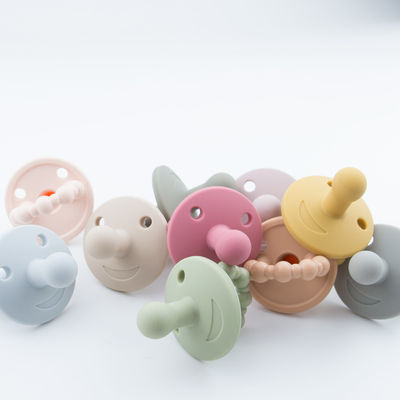 Cat Kitty Shape Silicone Pacifier Case case holder for Baby Toddler Teething pacifiers