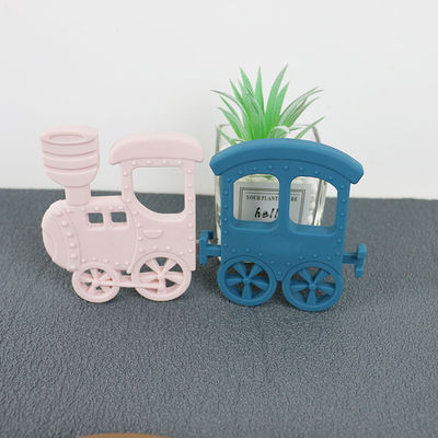 ยางกัดซิลิโคนสำหรับเด็ก Little Train สำหรับของเล่นสร้อยคอปลอดสารพิษ