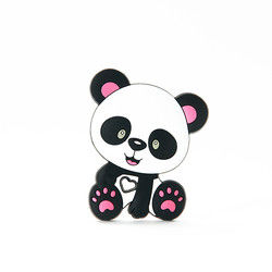 Animal Cat Kitten ซิลิโคนยางกัดเด็ก BPA ฟรีสำหรับเด็กวัยหัดเดินการงอกของฟัน