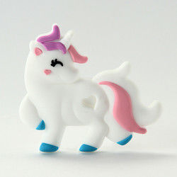 Animal Cat Kitten ซิลิโคนยางกัดเด็ก BPA ฟรีสำหรับเด็กวัยหัดเดินการงอกของฟัน