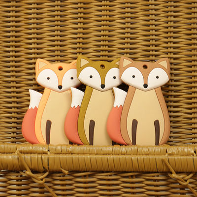 Soft Animal Baby ยางกัดวัสดุเกรดอาหารซิลิโคนสำหรับเด็กวัยหัดเดิน