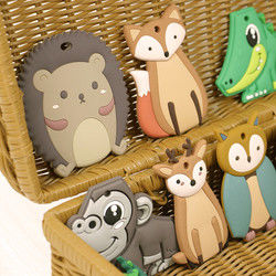 Soft Animal Baby ยางกัดวัสดุเกรดอาหารซิลิโคนสำหรับเด็กวัยหัดเดิน