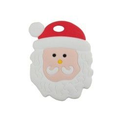 Christmas Gingerbread Man Soft ซิลิโคนยางกัดสีสันสำหรับ Baby Teething