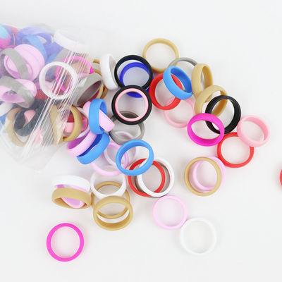 ยางซิลิโคนเกรดอาหาร BPA ฟรี O แหวนเคี้ยวสำหรับเด็กผู้หญิง