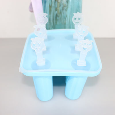 แม่พิมพ์ซิลิโคนส่วนบุคคลปลอดสาร BPA สำหรับทำน้ำแข็งไอติม Lolly