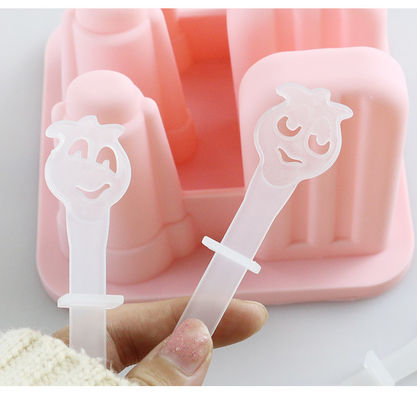 แม่พิมพ์ซิลิโคน Ice Lolly ส่วนบุคคลที่ยั่งยืนด้วยสี Panton