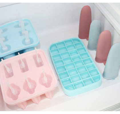 แม่พิมพ์ซิลิโคน Ice Lolly ส่วนบุคคลที่ยั่งยืนด้วยสี Panton