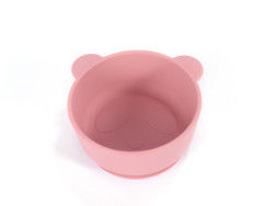 การ์ตูนน่ารัก Desing Bear Panda รูปทรงเด็ก ซิลิโคนการเลี้ยง Bowl ไม่มีรสชาติ ด้วยการปรับแต่งโลโก้
