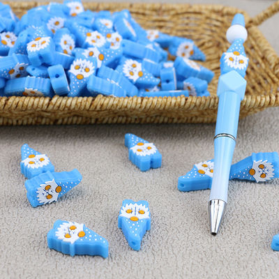 การ์ตูนน่ารักซิลิโคน Gnomes Focal Bead 100 ชิ้น Custom MOQ ต่ำ