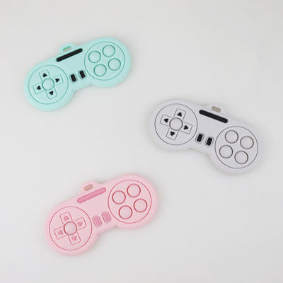 Baby Teething Products - ล้างทำความสะอาดได้สีต่างๆที่กำหนดเองผู้เล่นการ์ตูนน่ารักควบคุมรูปร่างของเล่นยางกัดซิลิโคน