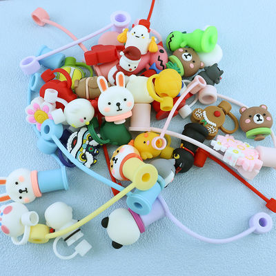 ขายส่ง Straw Topper Charms สำหรับ Straw Sippy ขนาดวัสดุต่างๆ