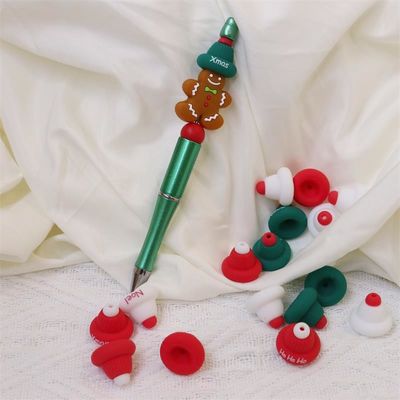 MOQ 200pcs สีซิลิโคน Teething กระบอก Organic สีซิลิโคน Teething กระบอก - ปลอดภัยและทนทานสําหรับ DIY สีปากกาทําโซ่กุญแจ
