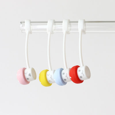 การออกแบบส่วนประชาชนที่กําหนดเอง 10MM Straw Topper สําหรับถ้วย Tumbler ครบครัน