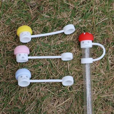 การออกแบบส่วนประชาชนที่กําหนดเอง 10MM Straw Topper สําหรับถ้วย Tumbler ครบครัน
