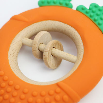 โรงงานกล้วยไม้ Baby Bpa ฟรี Wholesale ซิลิโคนเด็กฟันของเล่น Bpa ฟรีเด็กรูปร่าง Teether ขนาดที่สมบูรณ์แบบสําหรับมือเล็ก