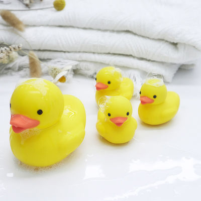 โรงงานซิลิโคนสั่ง ODM OEM ของเล่นอาบน้ําเด็ก PVC ฟรี BPA ฟรี วัสดุปลอดภัย 100% ของเล่นเป็ดซิลิโคน