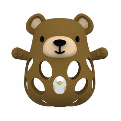 สัตว์ Fox And Bear Medical Grade Relief สําหรับทารก 0-6 เดือน บรรเทาอาการปวดฟัน ซิลิโคน Teether สําหรับทารกที่จับง่าย