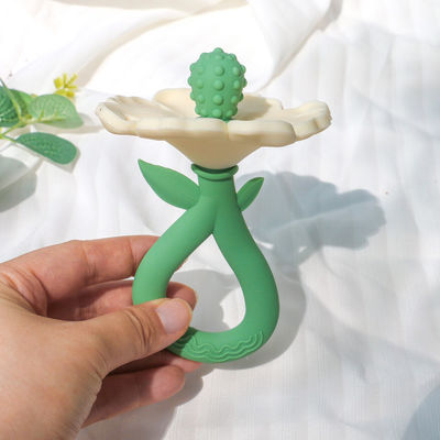 PAISEN ลูกค้าดอกไม้เด็กอาหาร Teether หนมของเล่น อาหารเกรด Baby ซิลิโคน Teether ของเล่น Molar ของเล่นมือของเด็ก