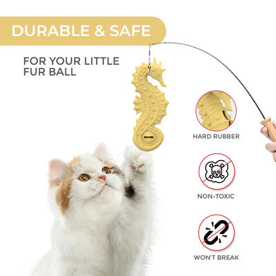 ขายร้อน BPA ฟรี ซิลิโคน หมาม้าทะเล ปริศนา ของเล่น ไข่ลูกสุนัข อาหารอาหารช้า
