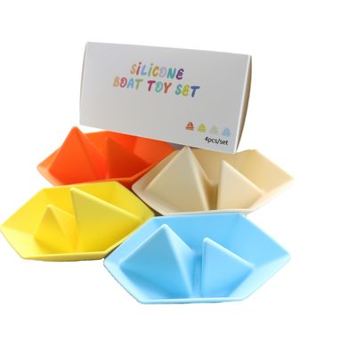สินค้าใหม่ BPA ปลอดภัย น้ําอาบน้ําซิลิโคน ของเล่นเรือ ทําความสะอาดง่าย เด็กเล่นของเล่นอาบน้ํา เด็กอาบน้ําซิลิโคน