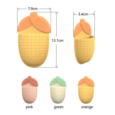 ตัวถือแปรงสีฟันแบบถ้วยดูดทรงข้าวโพด น่ารัก