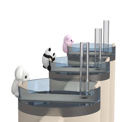 สัตว์น่ารัก ซิลิโคน ผ้าคลุมสลามและอุปกรณ์เสริมกระป๋อง