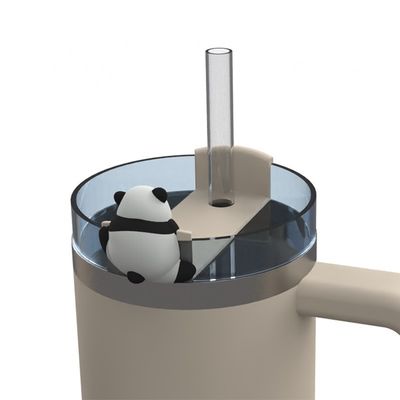 สัตว์น่ารัก ซิลิโคน ผ้าคลุมสลามและอุปกรณ์เสริมกระป๋อง