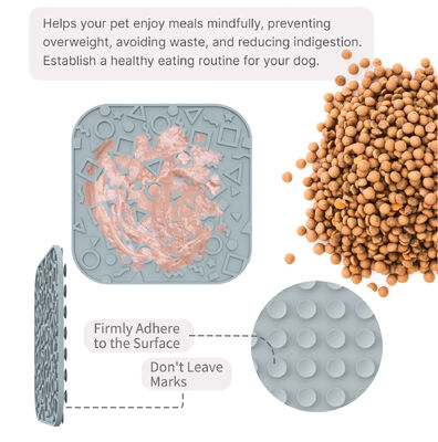 Premium Silicone Dog Lick Pad Mat with Suction Cups – BPA-Free, Easy Clean Slow Feeding for Healthy Pets