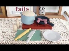 2023 ใหม่ปลอดสารพิษ BPA ฟรีของเล่นเด็กซิลิโคนสำหรับทำอาหารในครัว Play House