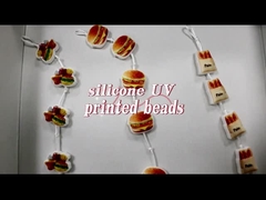 สีซิลิโคน uv การพิมพ์ ลูกศิลาการปรับแต่ง